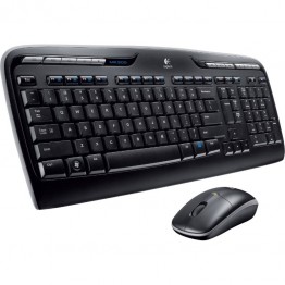 Kit mouse si tastatura Logitech Wireless desktop MK330 , Multimedia , Fara Fir , USB Logitech Unifying Receiver , Negru