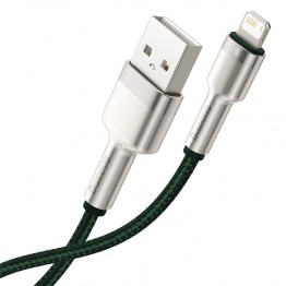 Cablu alimentare si date Baseus Cafule Metal CALJK-A06, USB Tip A - Lightning, 1 metru