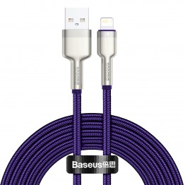 Cablu alimentare si date Baseus Cafule Metal CALJK-A05, USB Tip A - Lightning, 1 metru