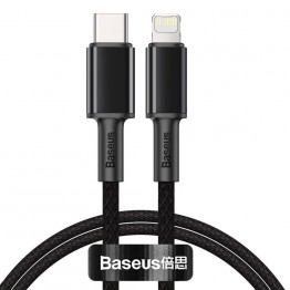 Cablu alimentare si date Baseus High Density CATLGD-01, USB Tip C - Lightning, 1 metru