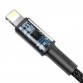 Cablu aliementare si date Baseus High Density CATLGD-A01, USB Tip C - Lightning