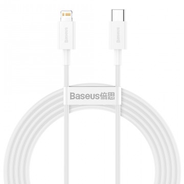 Cablu alimentare si date Baseus Superior CATLYS-C02, USB Tip C - Lightning, 2 Metri