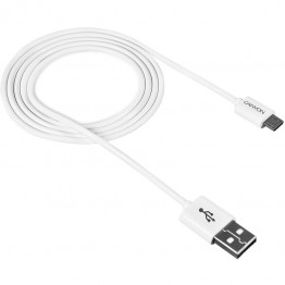 Cablu Canyon CNE-USBM1W USB microUSB Alb