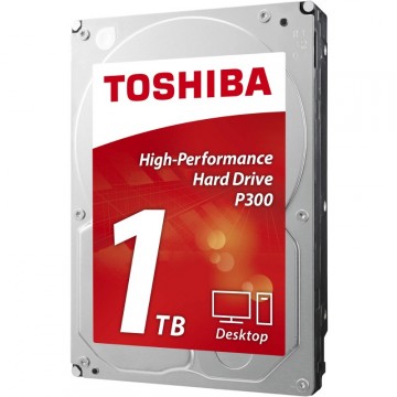 Hard disk intern Toshiba P300 , 1 TB , SATA 3 , 64 Mb , 7200 RPM