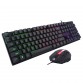 Kit mouse tastatura gaming Spacer GK, LED RGB, USB