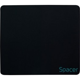 Mouse pad Spacer Gaming, 40 x 45 cm, Negru