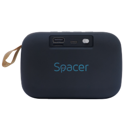 Boxa portabila Spacer Pocket, Bluetooth 4.2, Putere 3W, Blue