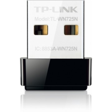 Adaptor retea wireless TP-Link TL-WN725N , USB , 150 MBps , 802.11 b/g/n