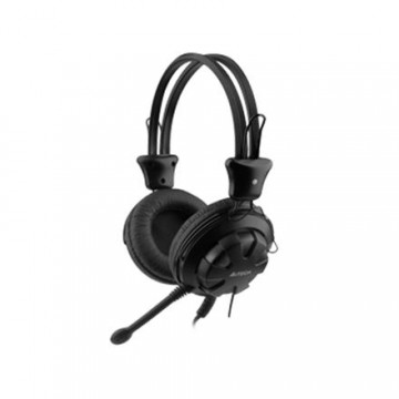 Casti audio gaming A4Tech ComforFit HS-28-1 , Peste cap , 3.5 mm Jack , Microfon , Negru