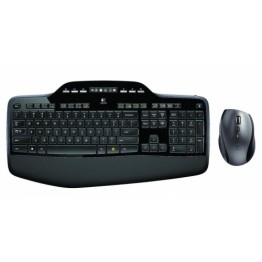 Kit mouse tastatura Logitech MK710 , Fara Fir, USB Receiver , 1000 DPI , Negru