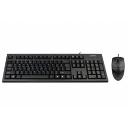 Kit mouse tastatura Comfort A4Tech KR-8520D , USB , Negru
