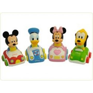 Masinute Disney: Minnie, Mickey, Donald, Pluto Clementoni