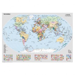 Puzzle Harta Politica a Lumii, 1000 piese Ravensburger