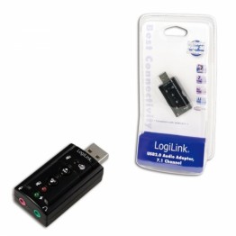 Placa de sunet Logilink externa virtual 7.1 , USB , Xear 3D