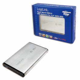 Rack extern Logilink 2.5 Inch USB 3.0 Argintiu
