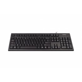 Tastatura A4Tech KR-85 , USB , Comfort Round , Negru