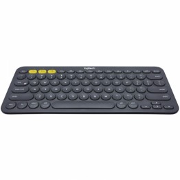 Tastatura Logitech K380 , Fara Fir , Bluetooth , Iluminare LED , Multimedia , Gri